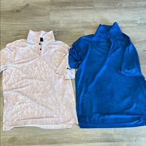 Two (2) Nike Golf Shirts Medium
